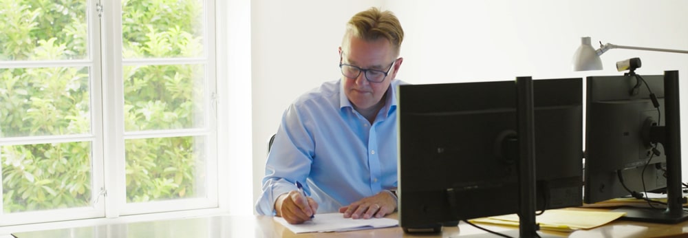 Når du handler værdipapirer i virksomheden