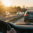 I bilen på vej til arbejde, transport-befordring-kærsel